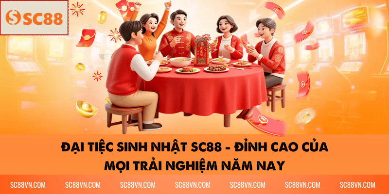 Đại Tiệc Sinh Nhật SC88 - Đỉnh Cao Của Mọi Trải Nghiệm Năm 2026